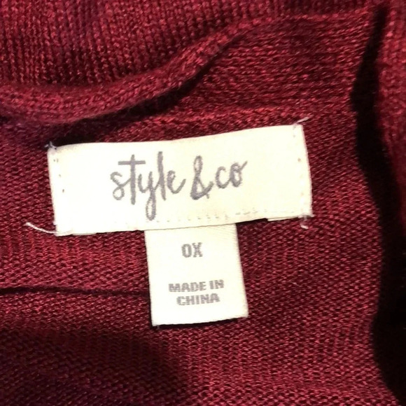 STYLE & CO. Long Pocket Cardigan - Picture 5 of 6